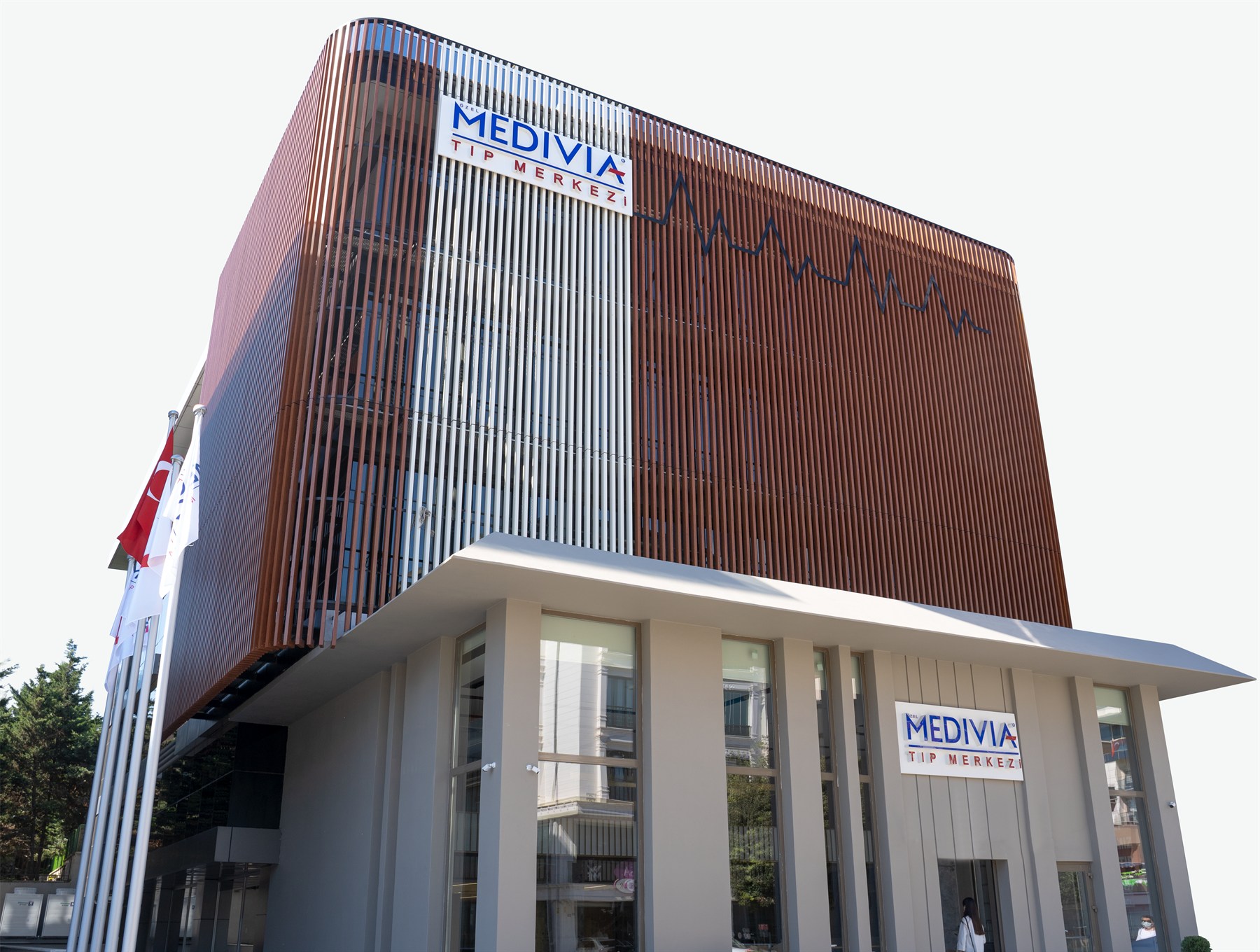 The Medivia Medical Center exterior in Istanbul